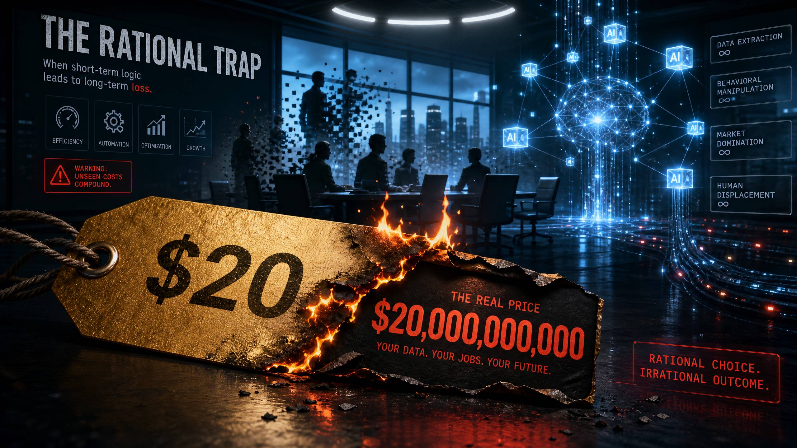 The End of Cheap AI: Why Your $20 Subscription is a Lie and the 'Rational Trap' of 2026 Layoffs