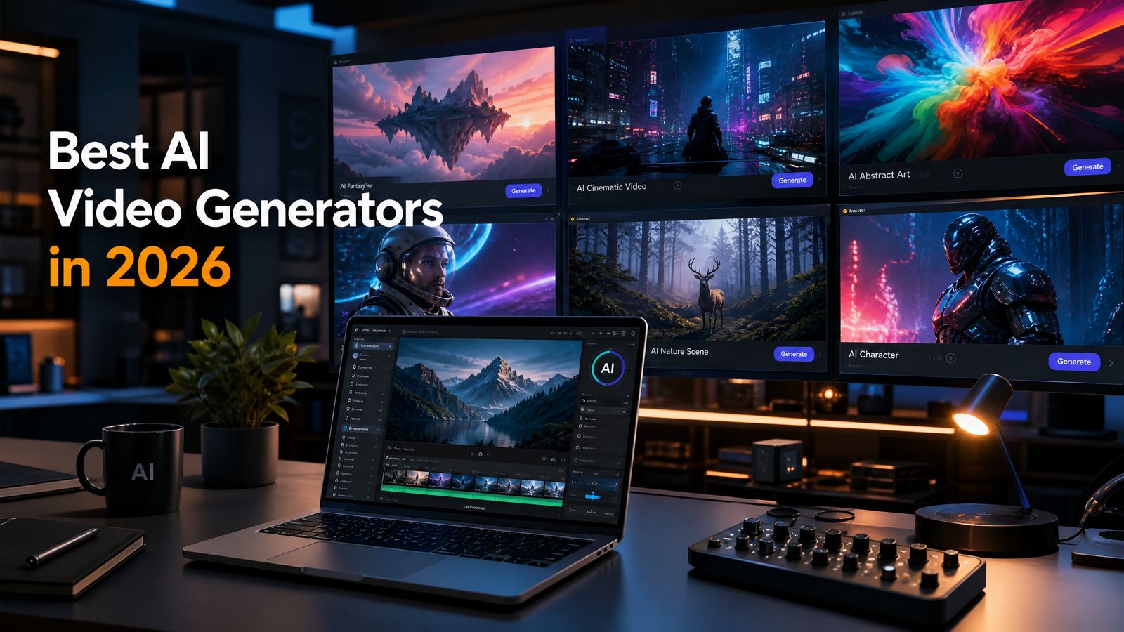 Best AI Video Generators in 2026: Veo 3.1 vs Kling 3.0 vs Runway...