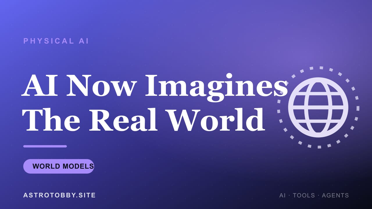 AI Can Now 'Imagine' the Physical World — and It's the Breakthrough Behind Every Robot You've Seen