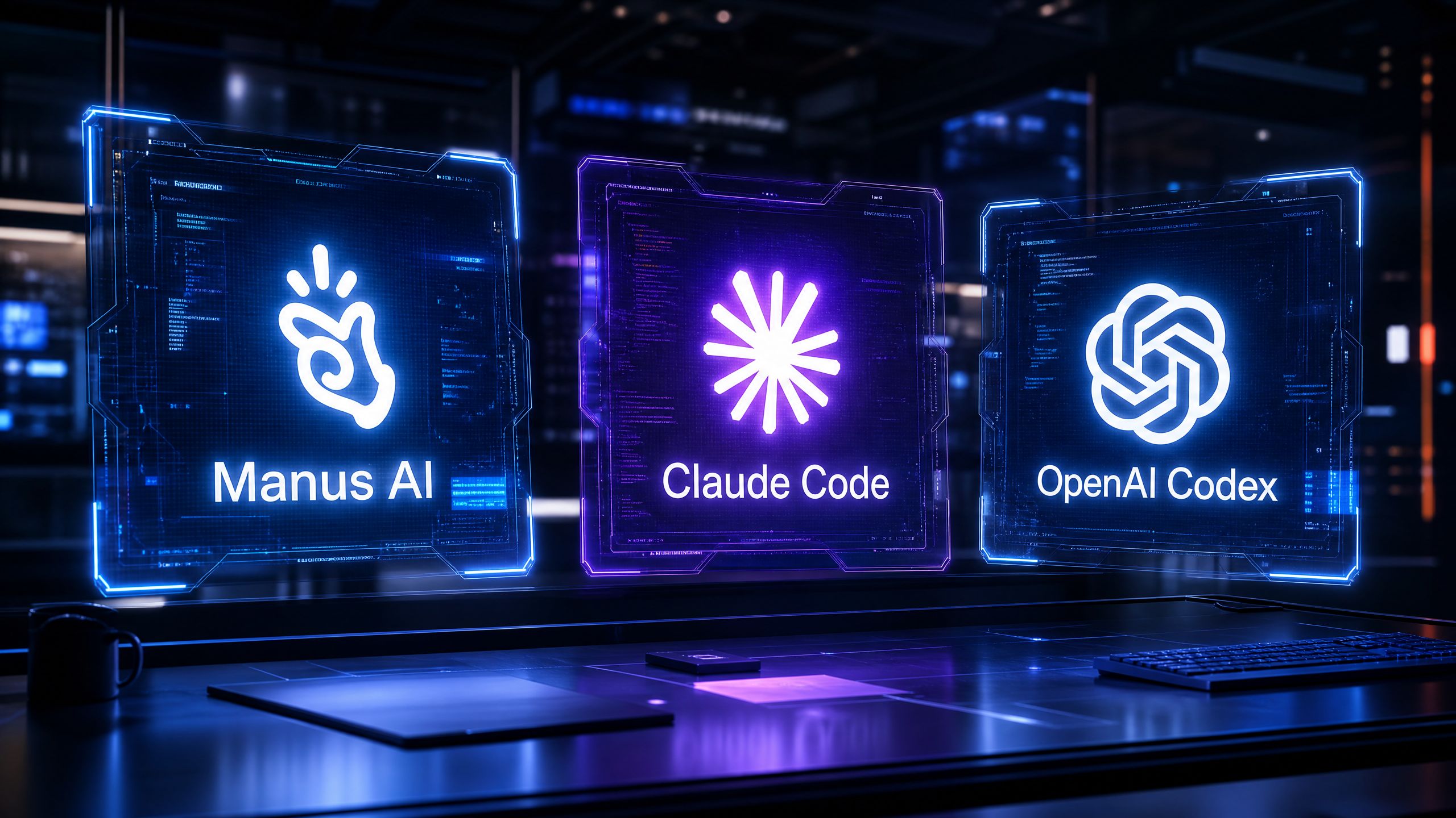 Manus AI vs. Claude Code vs. OpenAI Codex: The Ultimate 2026 Comparison for Developers
