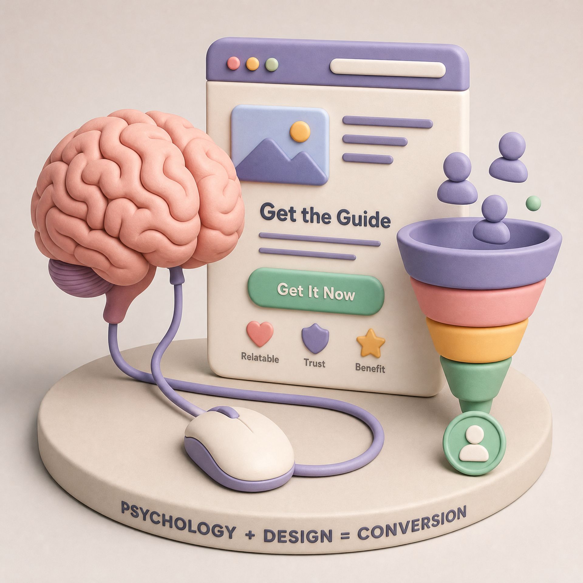 Landing Page Psychology Icon